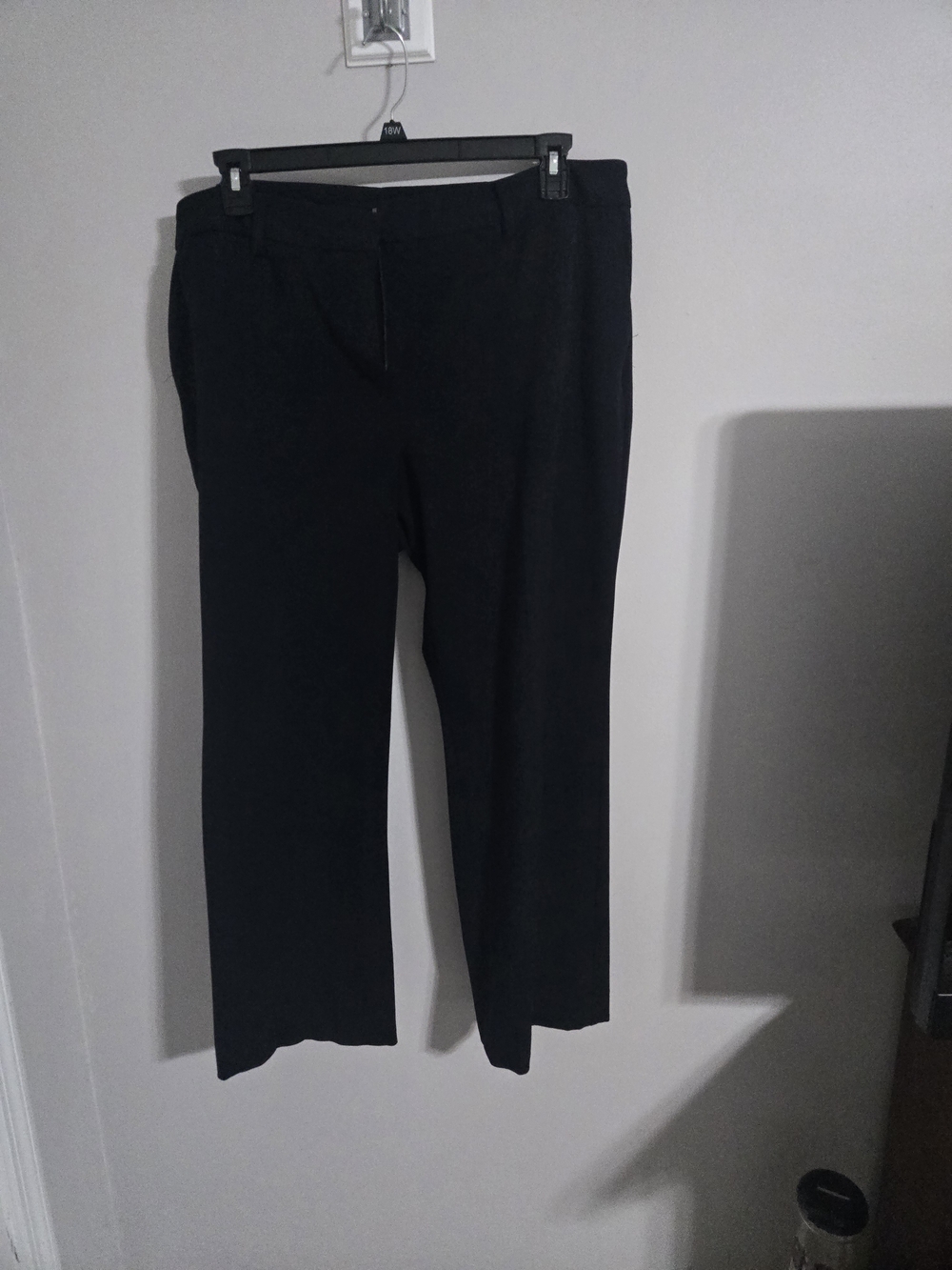 Talbots Black Straight Leg Dress Trousers